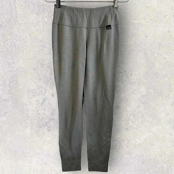 patagonia leggings gray midweight capilene baselayer waffleknit ligning size XS - Picture 1 of 16
